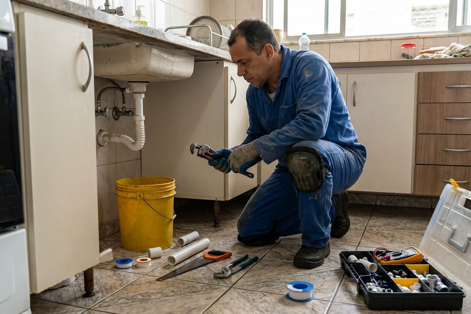 Reparos hidráulicos e detecção de vazamento em em Fanny, Curitiba-PR